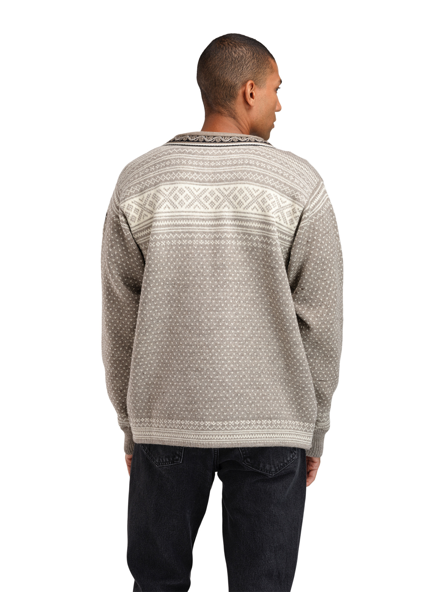 Setesdal Lusekofte Jacket - Norwegian Wool  Vanillasugar Naturalwhite