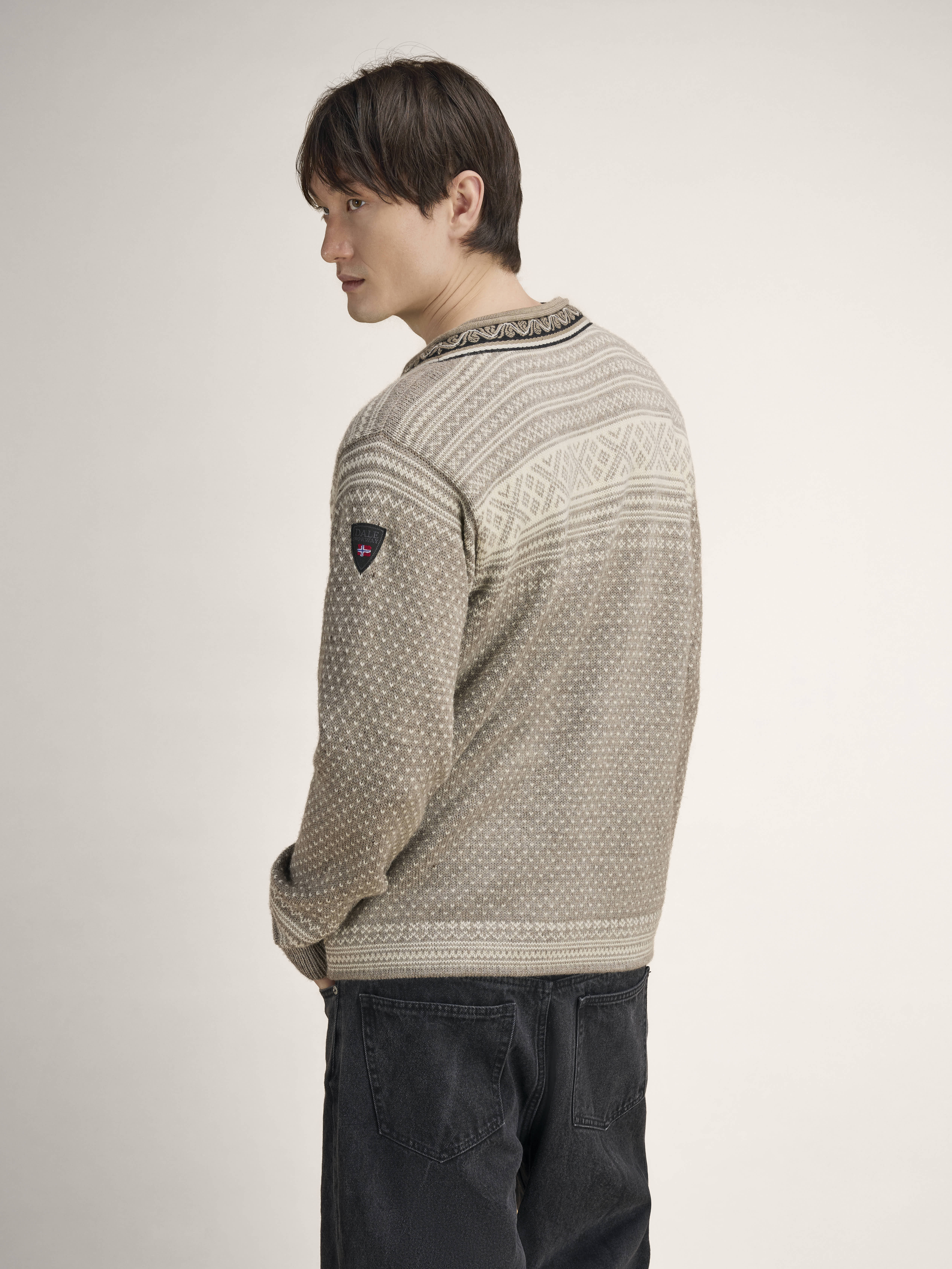 Setesdal Lusekofte Jacket Vanillasugar Naturalwhite