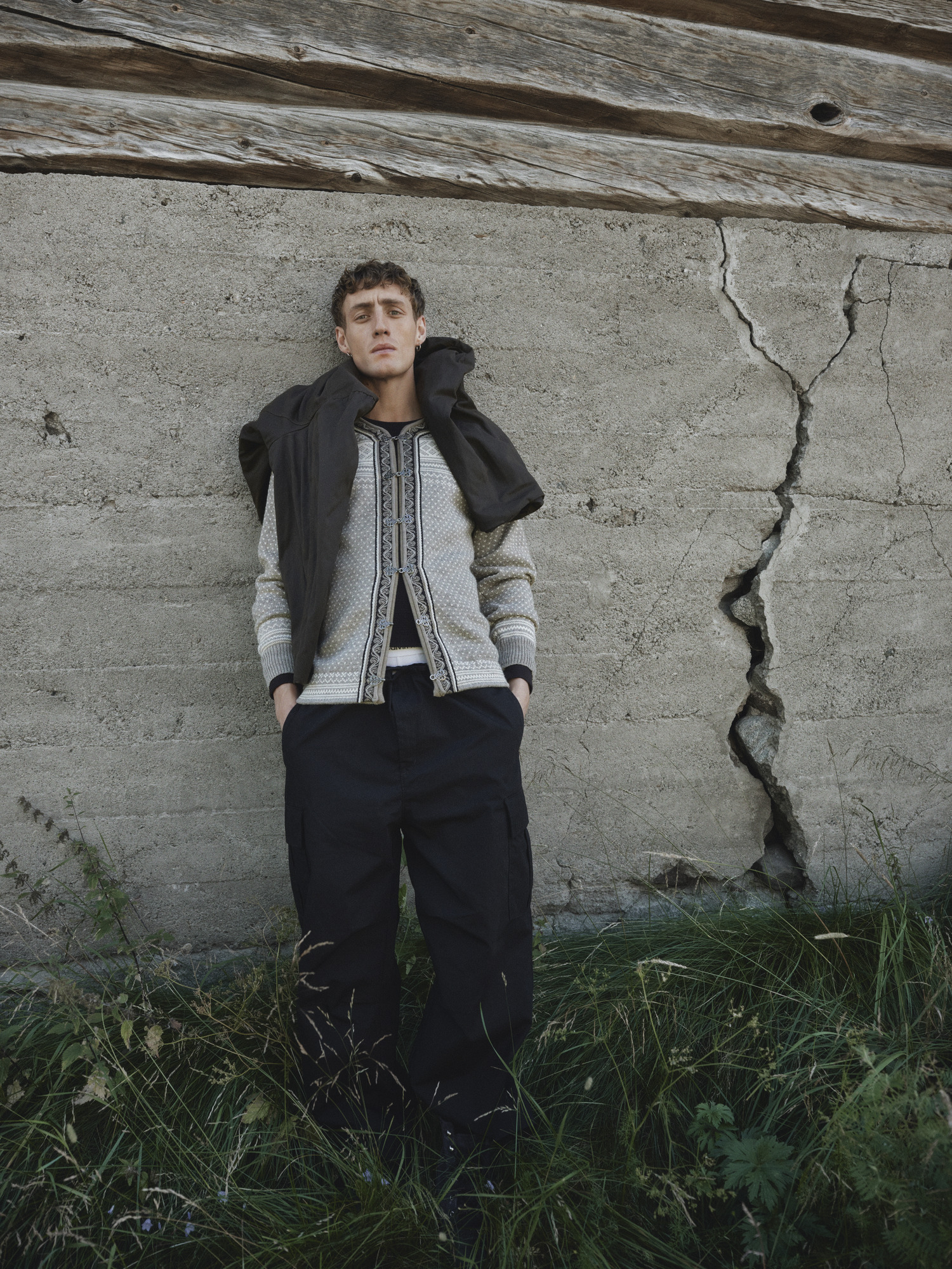 Setesdal Lusekofte Jacket - Norwegian Wool  Vanillasugar Naturalwhite