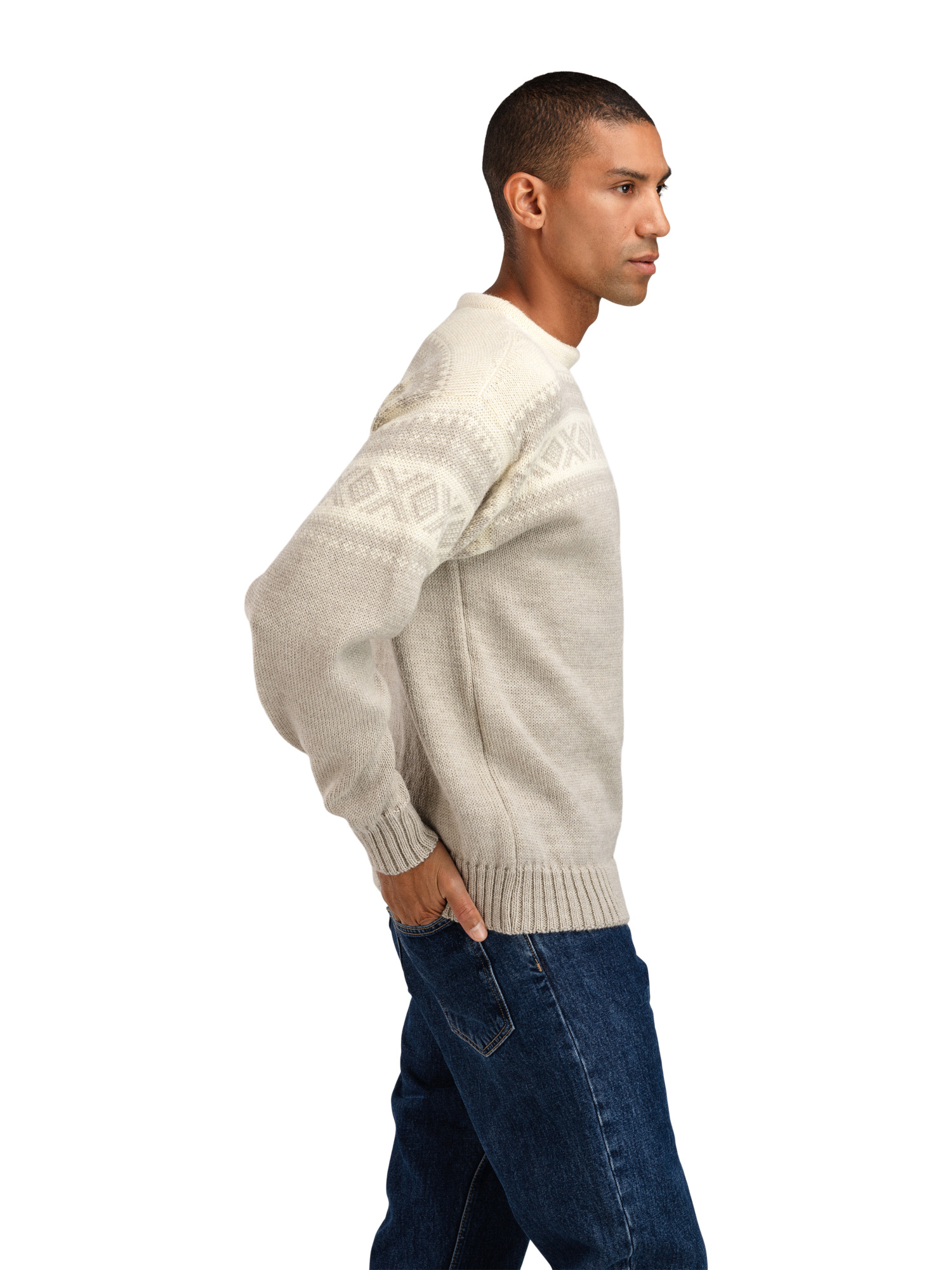Cortina 1956 Sweater - Norwegian Wool Beige