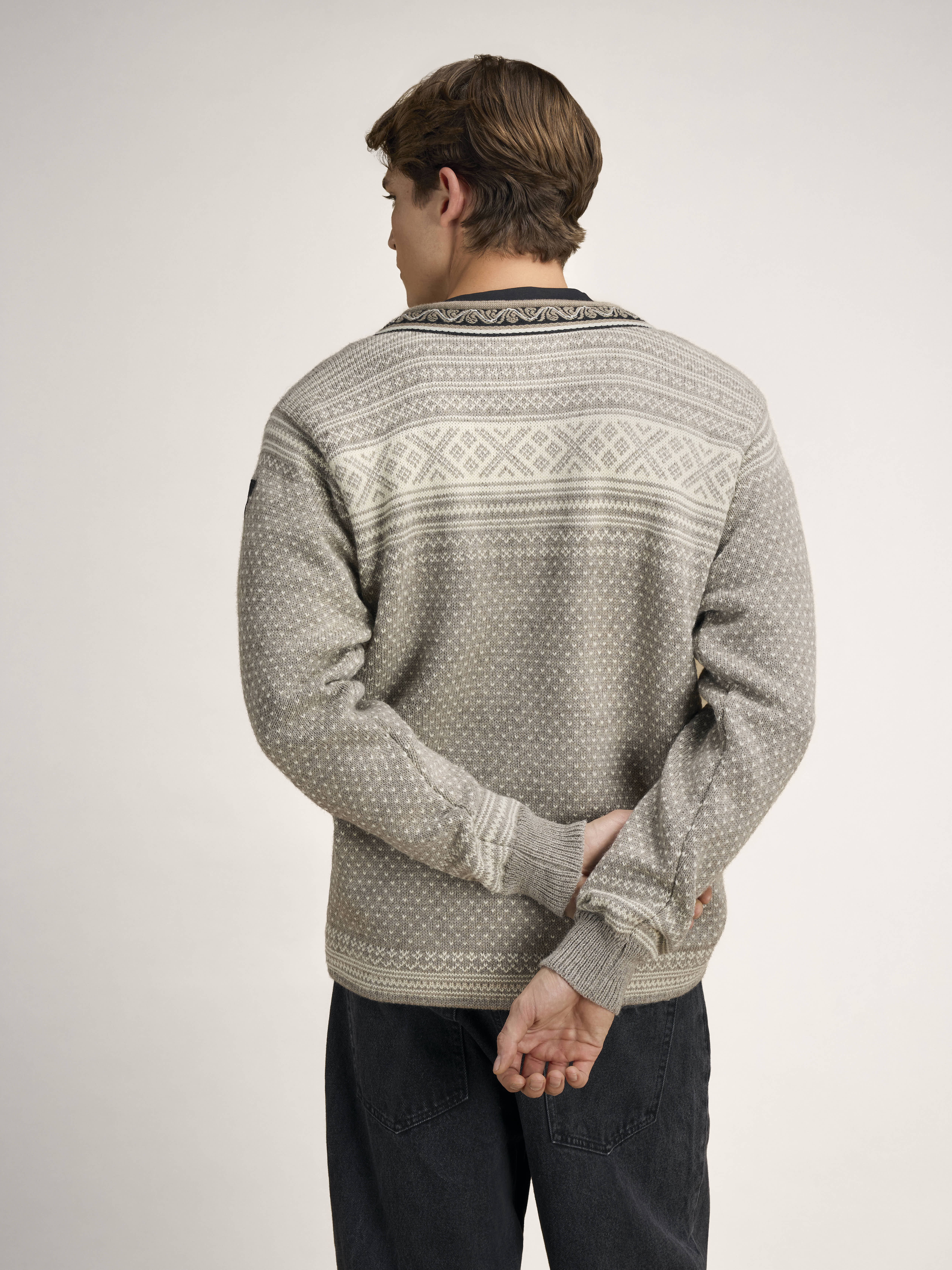 Setesdal Lusekofte Sweater Vanillasugar Naturalwhite