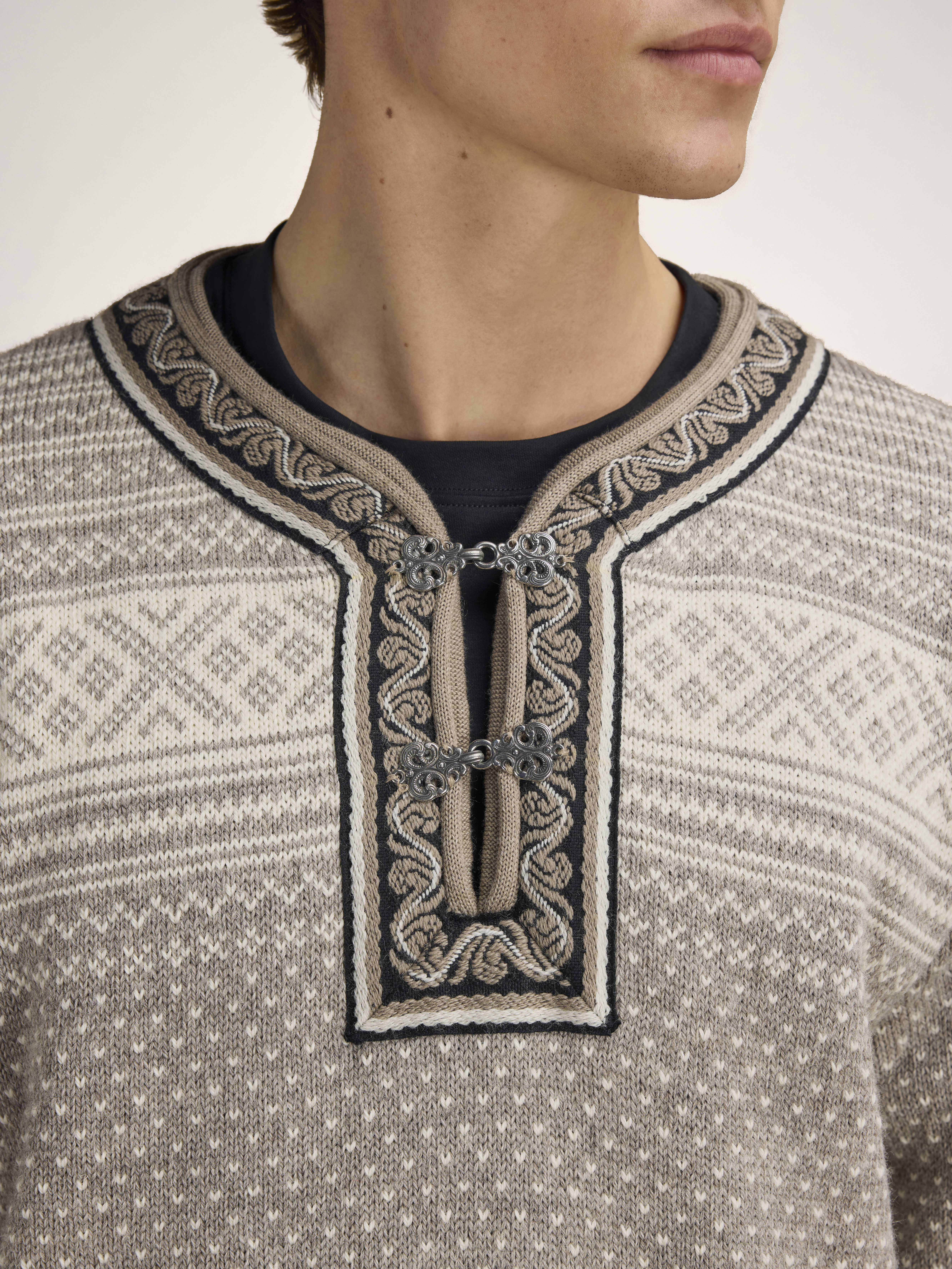 Setesdal Lusekofte Sweater Vanillasugar Naturalwhite