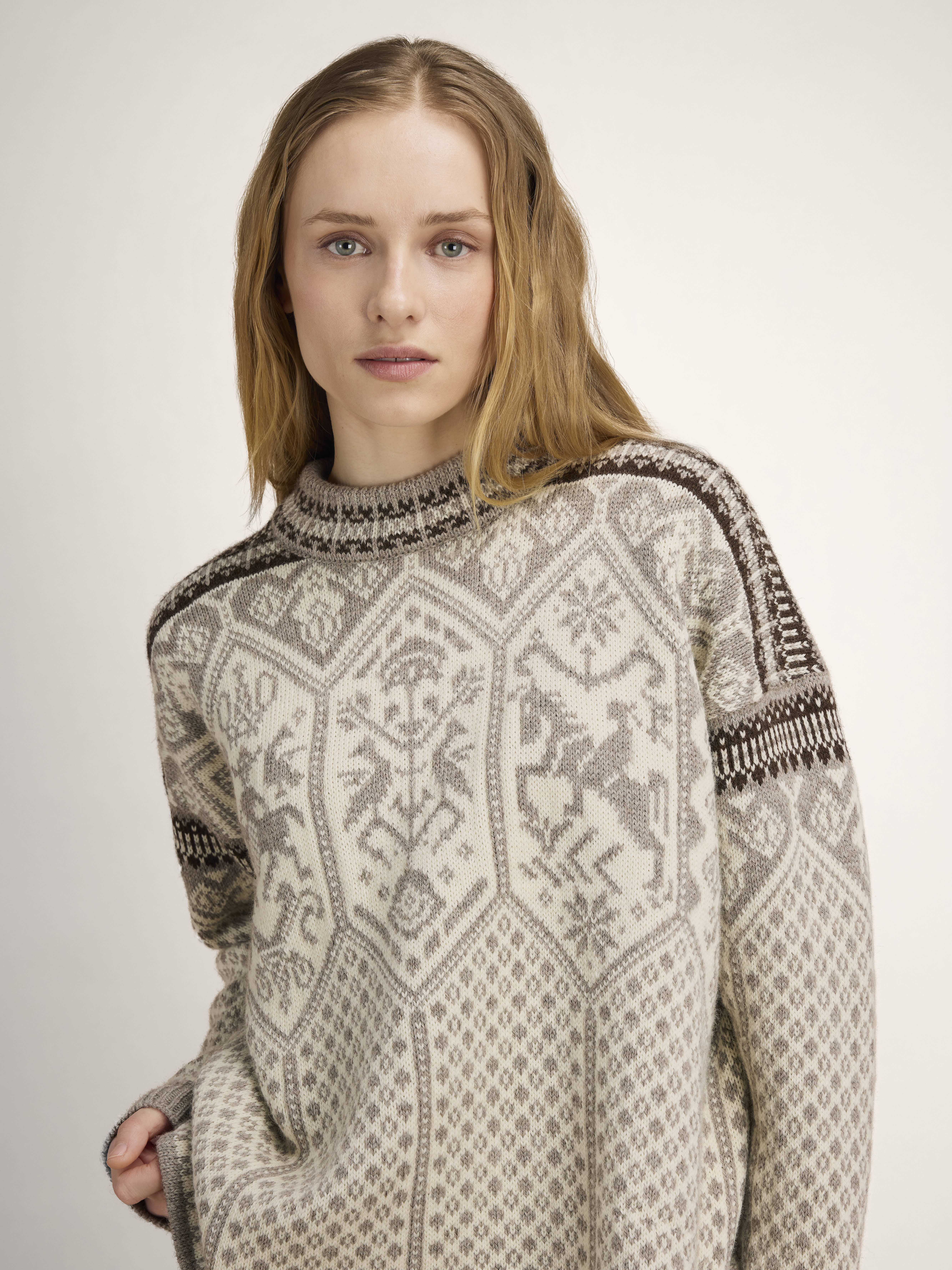 1994 Lillehammer women’s sweater Vanillasugar Naturalwhite Coff