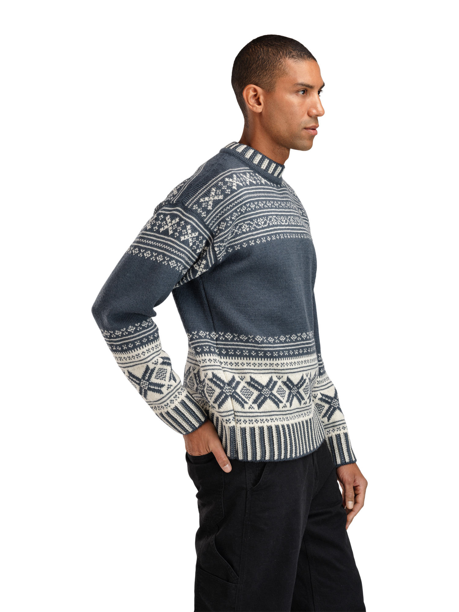 Torridal Men's Sweater Steel Offwhite
