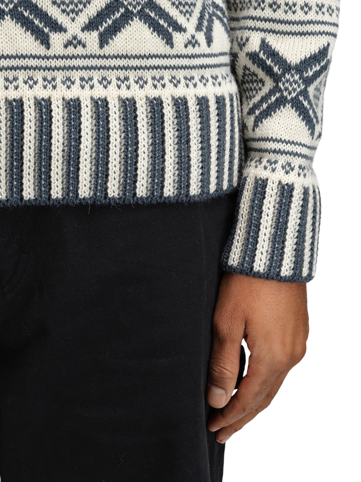 Torridal Men's Sweater Steel Offwhite